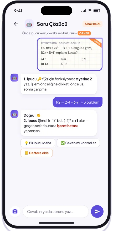 Yapay zekâ soru çözücü